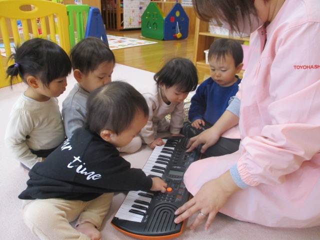 0歳児室内