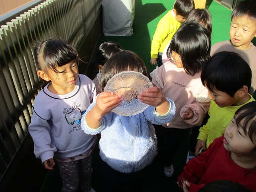 4歳児氷