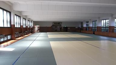 武道館　柔道場