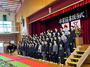 卒業式のようす 卒業式のようす