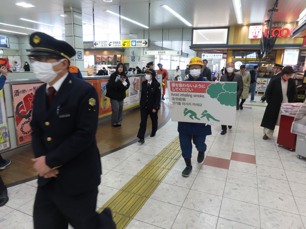 避難誘導訓練