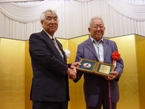 豊橋市出身の小柴昌俊さん(東京大学名誉教授)がノーベル物理学賞受賞の写真 豊橋市出身の小柴昌俊さん(東京大学名誉教授)がノーベル物理学賞受賞の写真