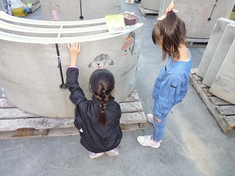 下水道現場見学会の様子2
